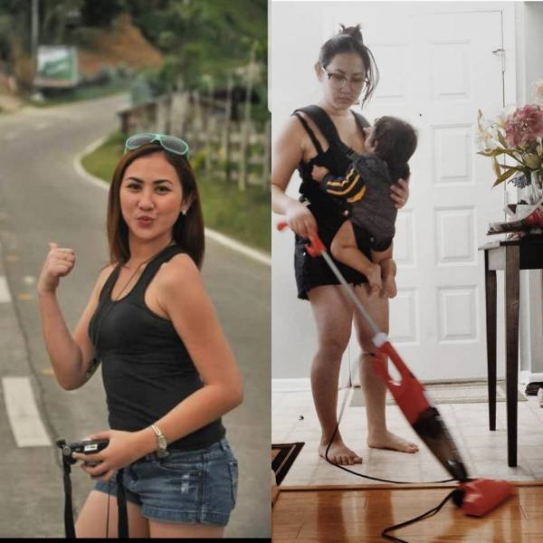Before And After Having Children (25 pics)