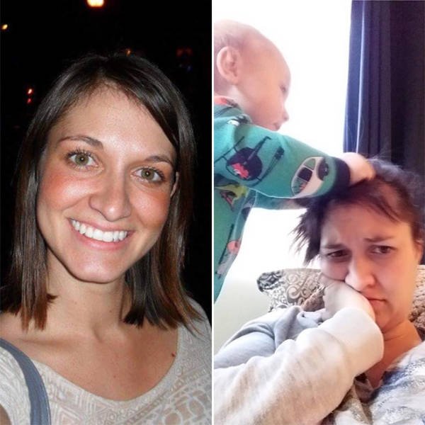 Before And After Having Children (25 pics)