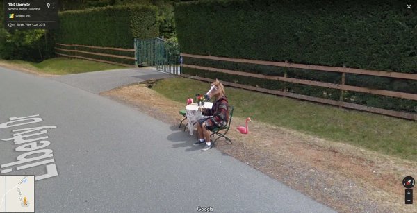 Weird Photos From Google Street View (22 pics)