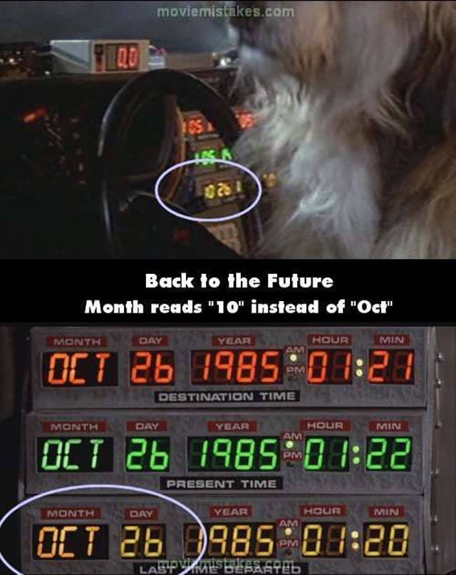 Mistakes In Popular 80's Movies (18 pics)