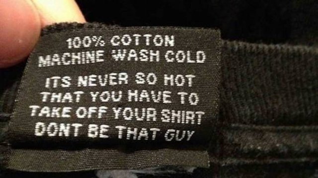 Funny Clothes Tags (30 pics)