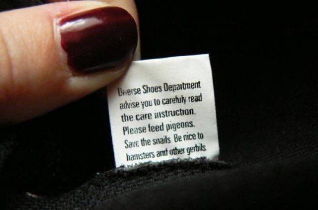 Funny Clothes Tags (30 pics)