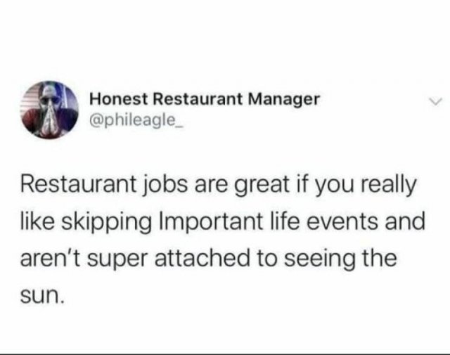 Restaurant Work Memes (26 pics)