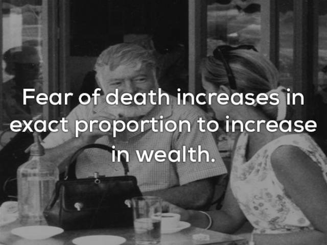 Ernest Hemingway's Wise Thoughts (18 pics)