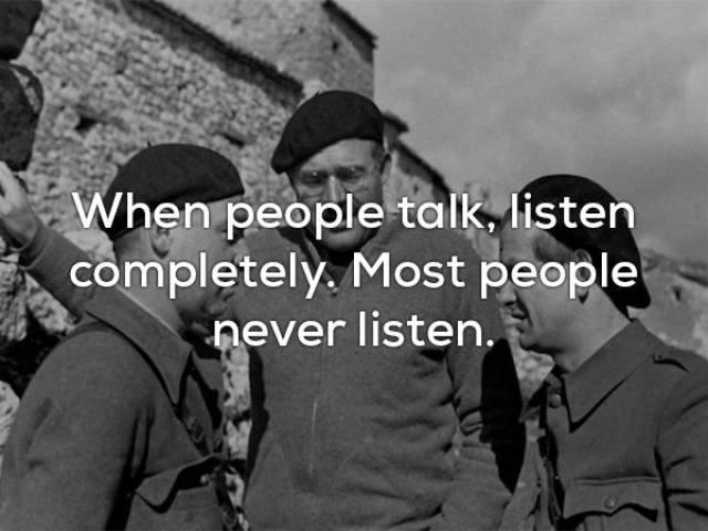 Ernest Hemingway's Wise Thoughts (18 pics)