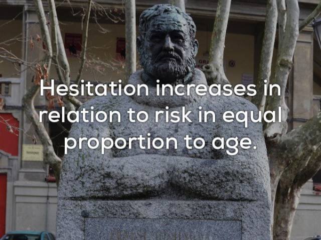 Ernest Hemingway's Wise Thoughts (18 pics)