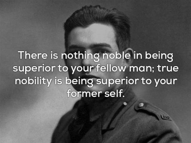 Ernest Hemingway's Wise Thoughts (18 pics)