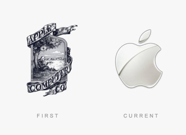 How Famous Company Logos Have Changed (49 pics)