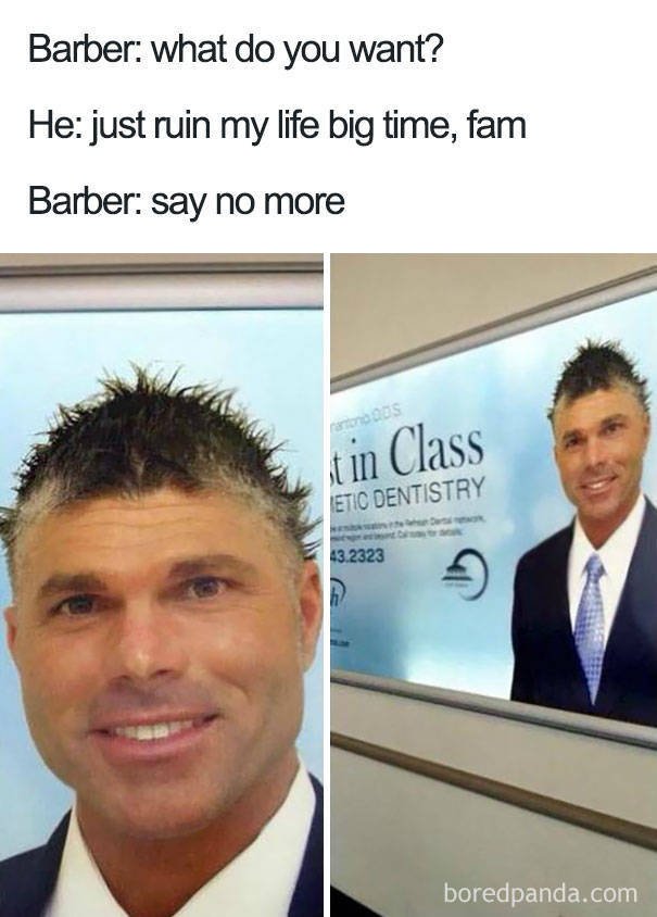 When Barbers Work With Maximum Precision (59 pics)