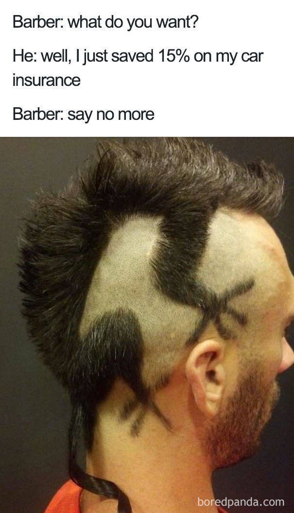 When Barbers Work With Maximum Precision (59 pics)
