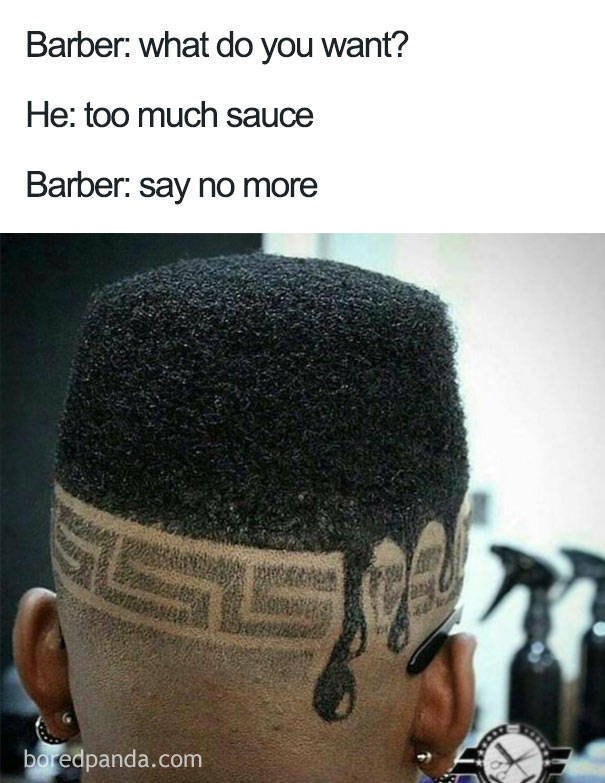 When Barbers Work With Maximum Precision (59 pics)