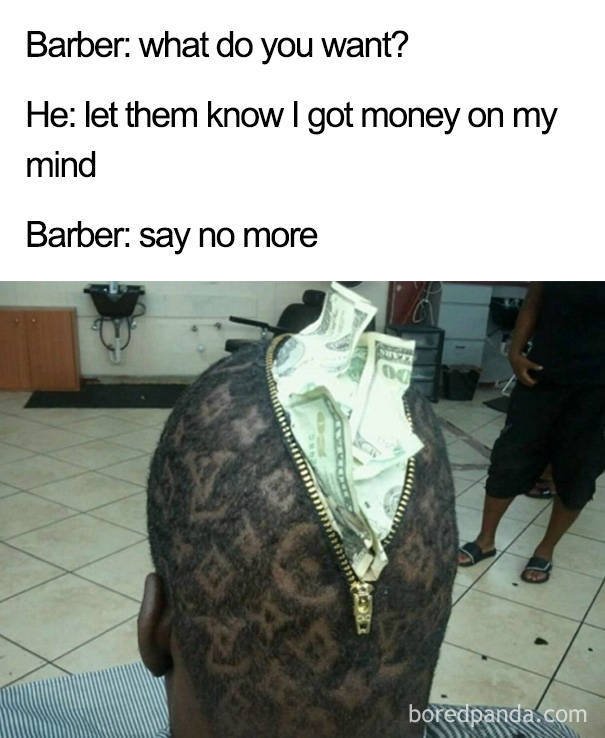 When Barbers Work With Maximum Precision (59 pics)