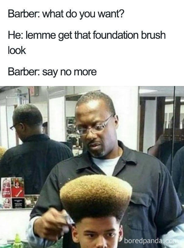 When Barbers Work With Maximum Precision (59 pics)