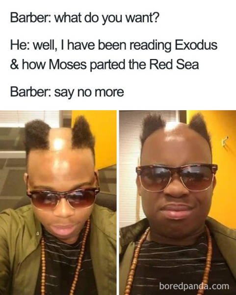 When Barbers Work With Maximum Precision (59 pics)