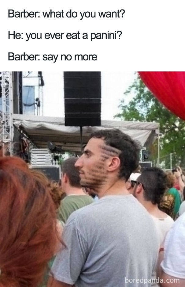 When Barbers Work With Maximum Precision (59 pics)