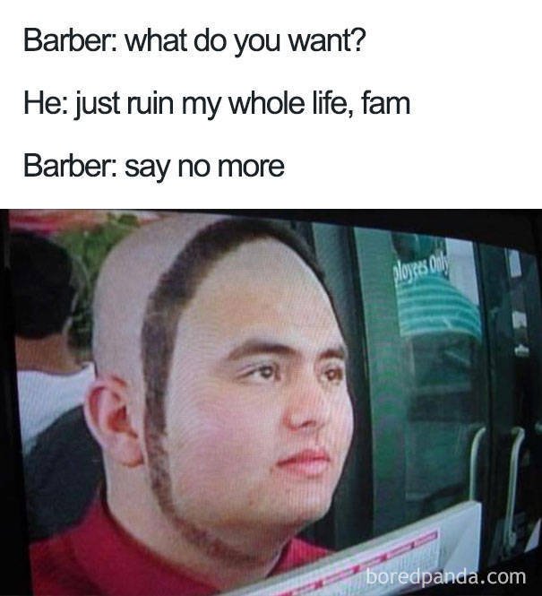 When Barbers Work With Maximum Precision (59 pics)