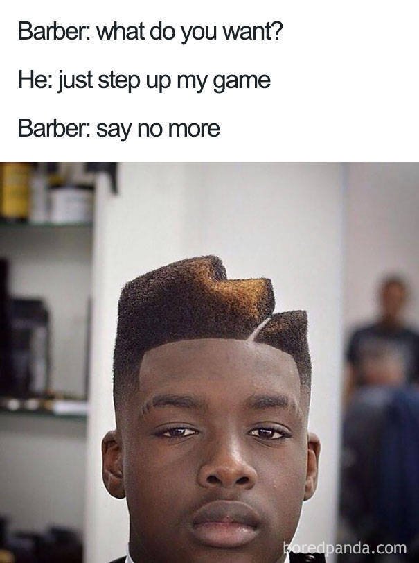 When Barbers Work With Maximum Precision (59 pics)