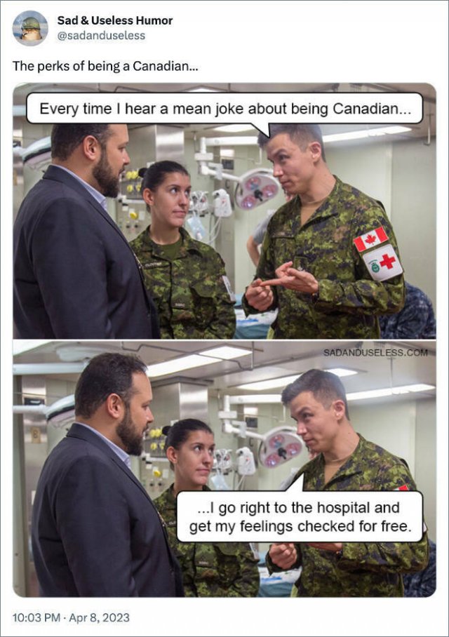 Jokes About Canada (19 pics) Jokes About Canada (19 pics)