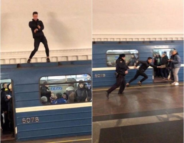 Strange People In The Subway (44 pics)