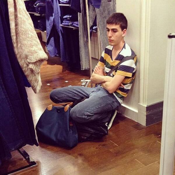 Men Waiting For Their Girls (21 pics) Men Waiting For Their Girls (21 pics)