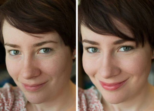 Girls With And Without Makeup (20 pics)