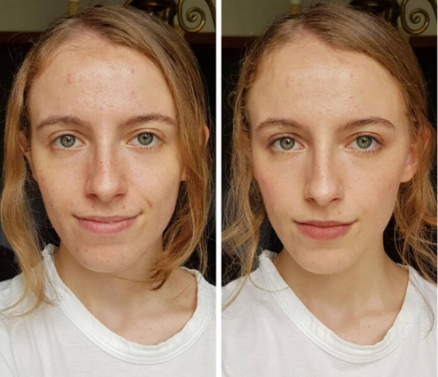 Girls With And Without Makeup (20 pics)