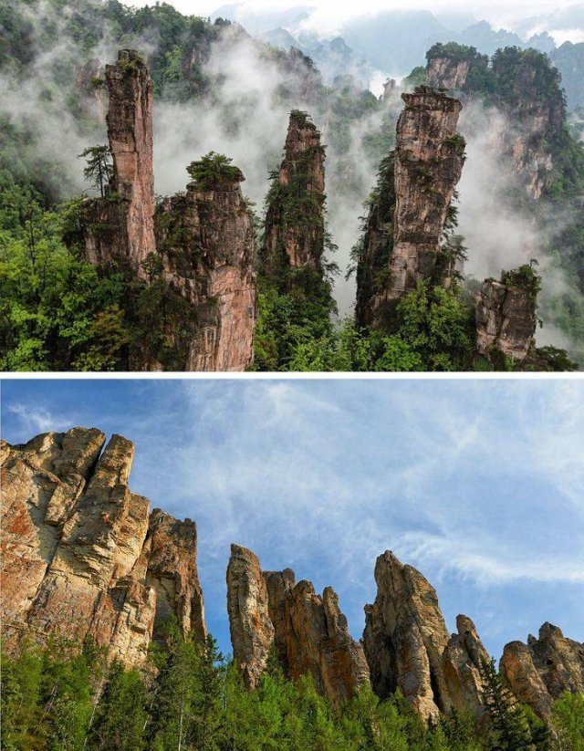Twins Of Famous Landmarks (20 pics)