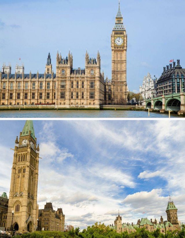 Twins Of Famous Landmarks (20 pics)