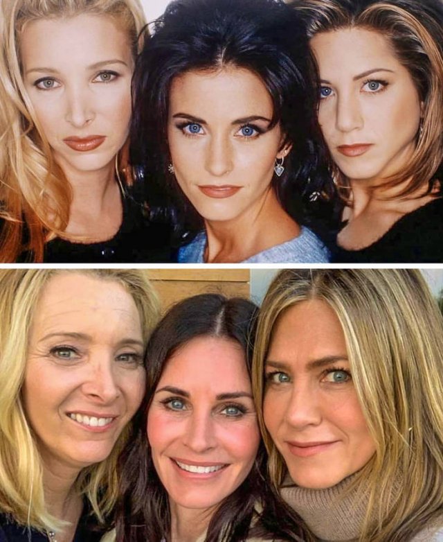 People Repeat Photos From The Past (26 pics)