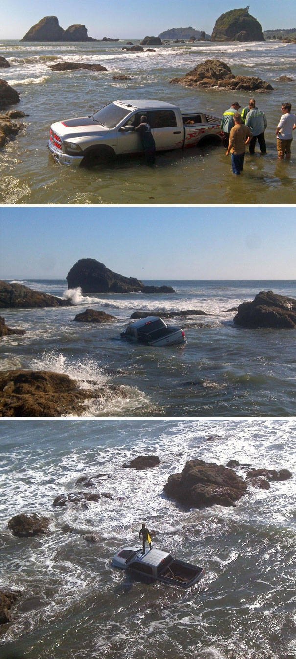 Funny And Strange Situations On The Beaches (34 pics)