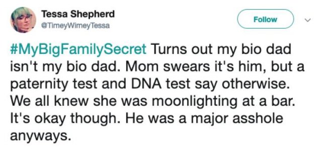 People Share Family Secrets (22 pics)