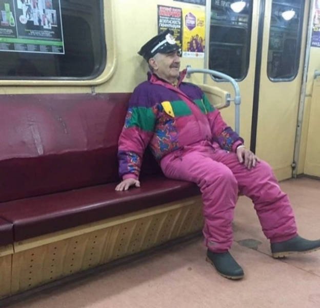 Strange People In The Subway (31 pics) Strange People In The Subway (31 pics)