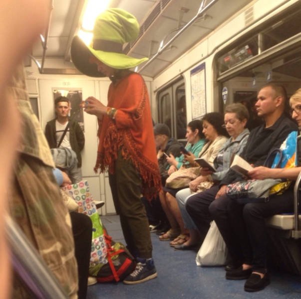 Strange People In The Subway (31 pics) Strange People In The Subway (31 pics)