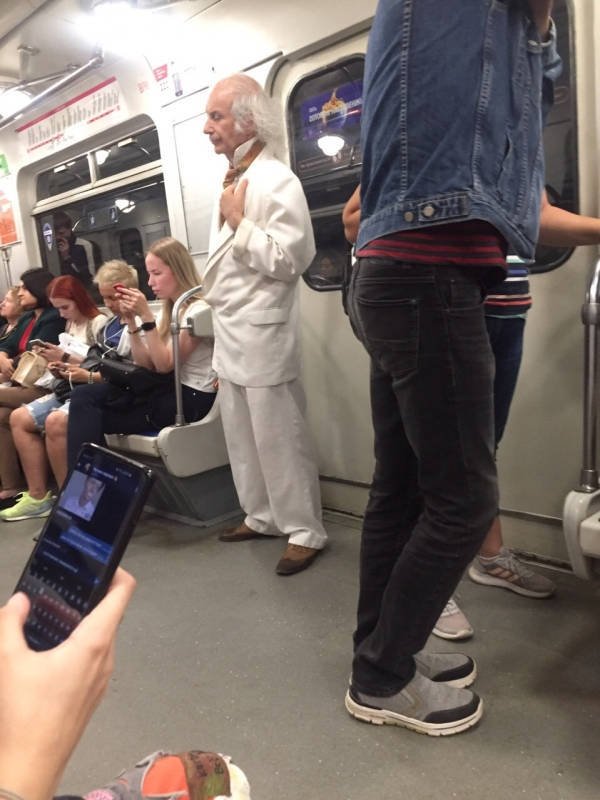 Strange People In The Subway (31 pics) Strange People In The Subway (31 pics)