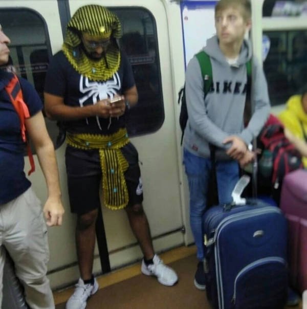 Strange People In The Subway (31 pics) Strange People In The Subway (31 pics)
