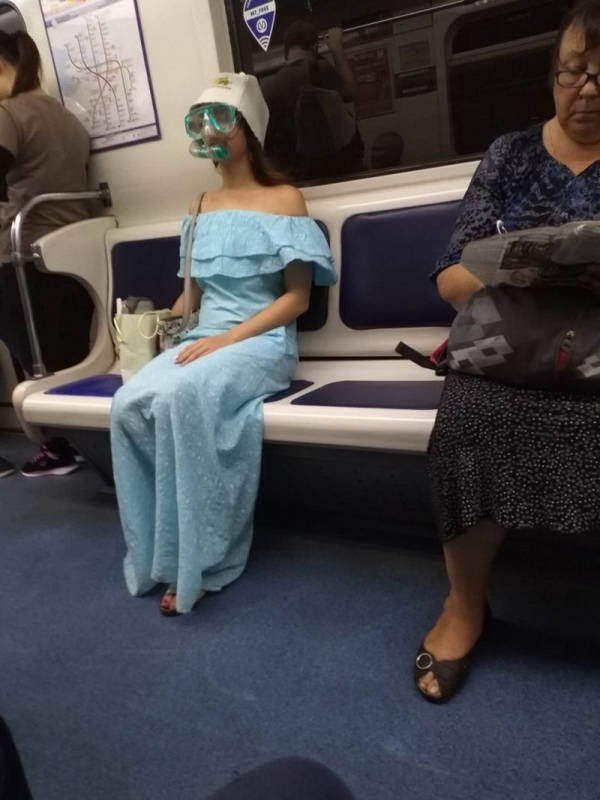 Strange People In The Subway (31 pics) Strange People In The Subway (31 pics)