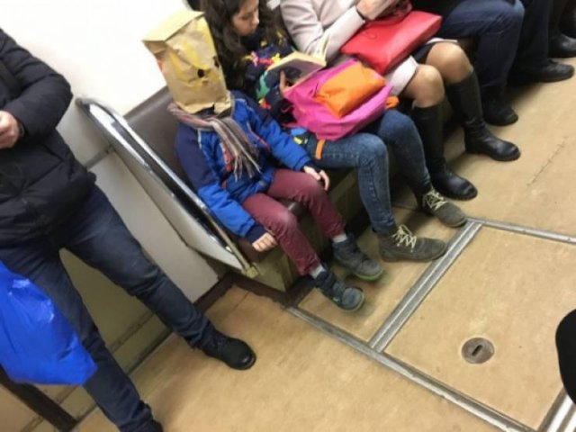 Strange People In The Subway (31 pics) Strange People In The Subway (31 pics)