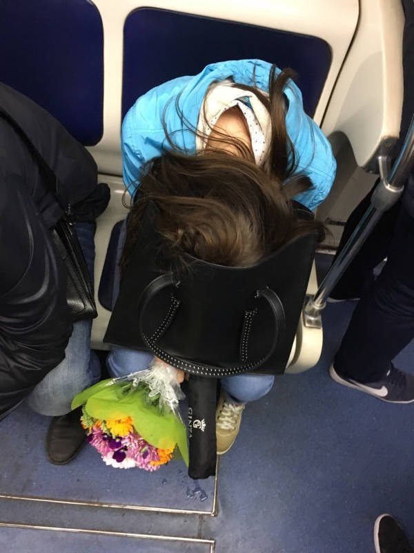 Strange People In The Subway (31 pics) Strange People In The Subway (31 pics)