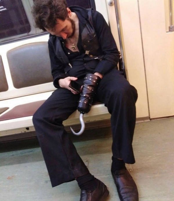 Strange People In The Subway (31 pics) Strange People In The Subway (31 pics)