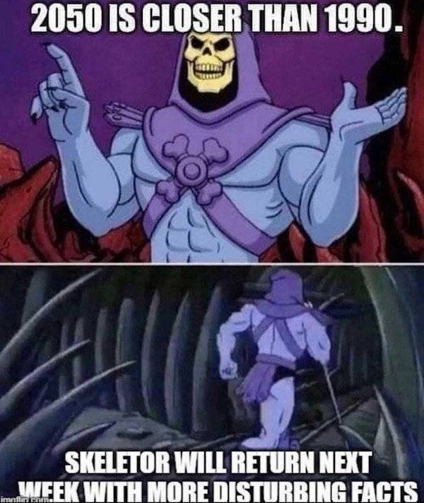 Uncomfortable Facts From Skeletor (21 pics)