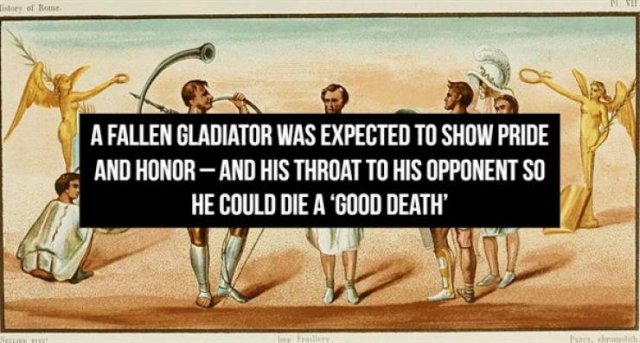 Facts About Gladiators (18 pics) Facts About Gladiators (18 pics)