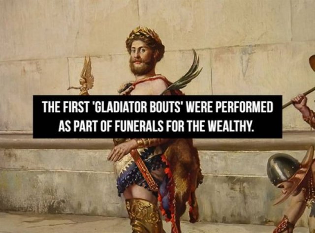 Facts About Gladiators (18 pics) Facts About Gladiators (18 pics)