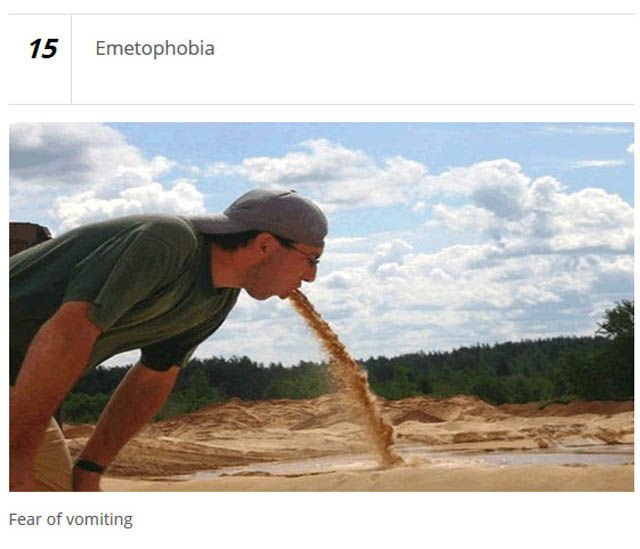 Unusual Phobias (25 pics)