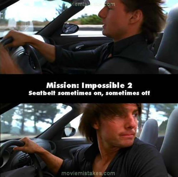 Mistakes In Popular Movies (18 pics)