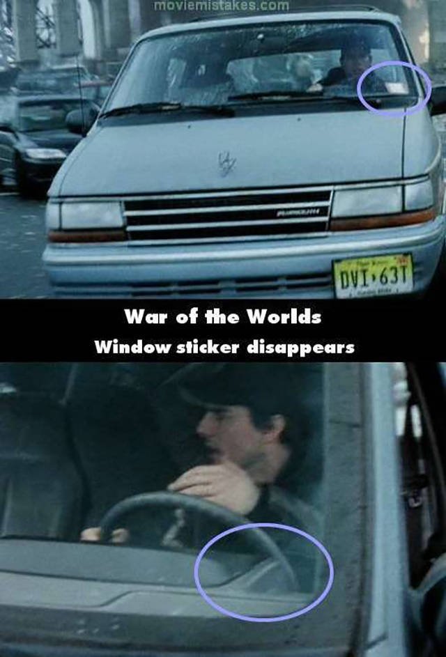 Mistakes In Popular Movies (18 pics)