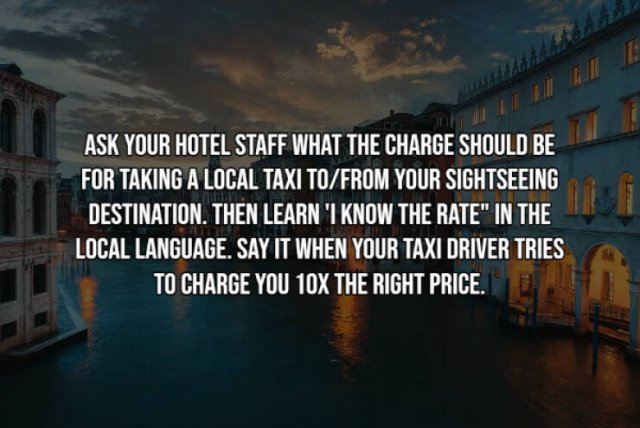 Useful Travel Tips (17 pics)
