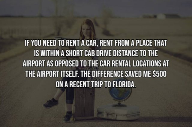 Useful Travel Tips (17 pics)