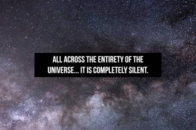 Interesting Facts About The Universe (14 pics)