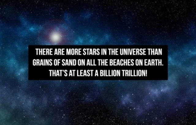 Interesting Facts About The Universe (14 pics)
