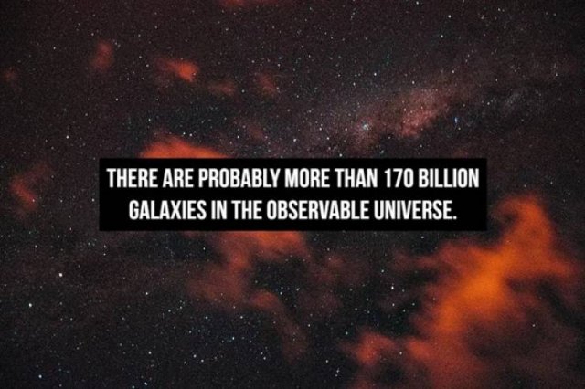 Interesting Facts About The Universe (14 pics)